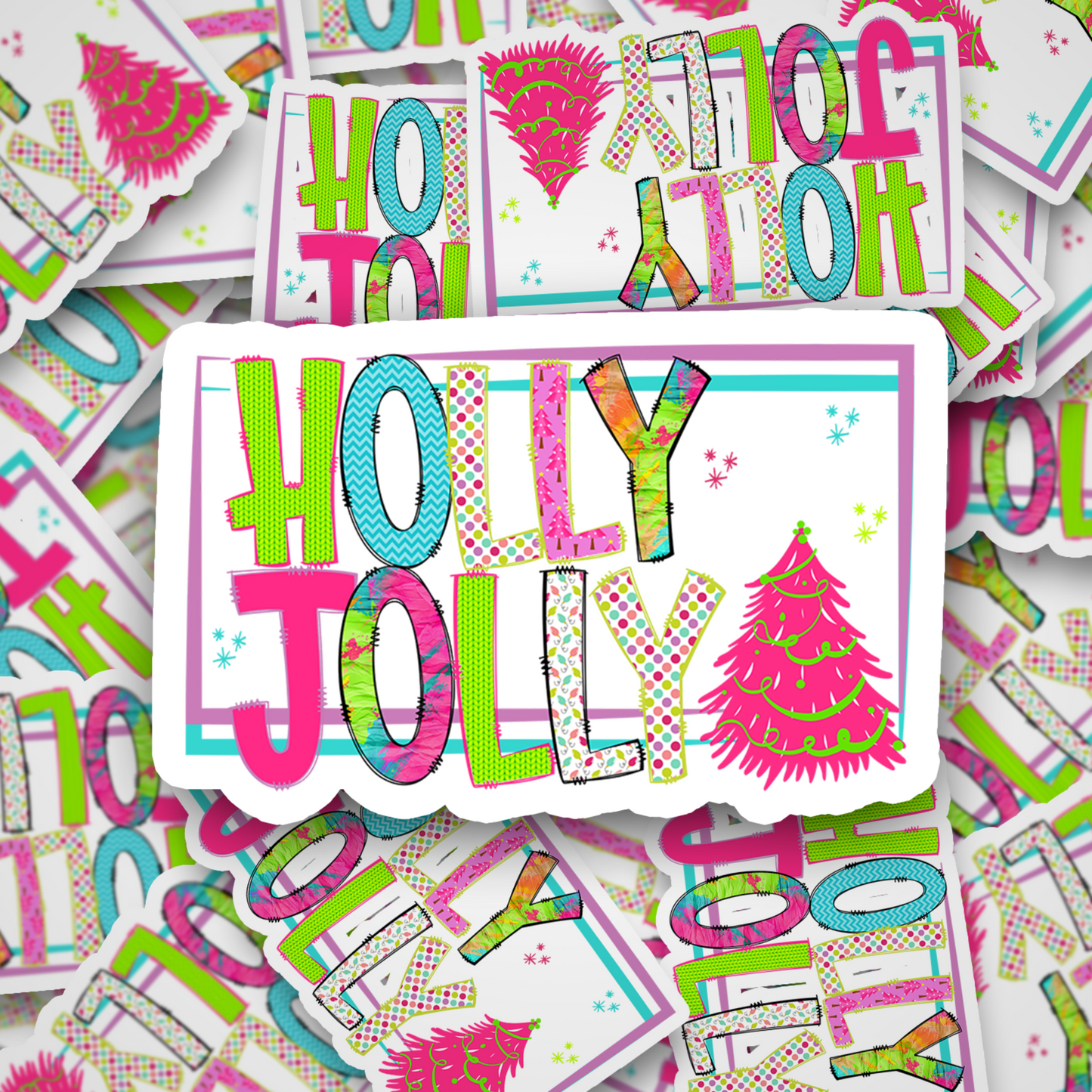 Holly Jolly Pink tree DC