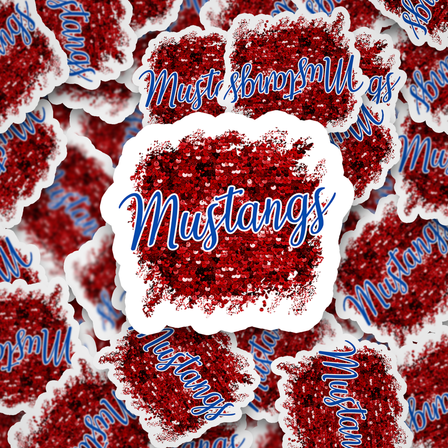 Mustangs Red Sequin DC