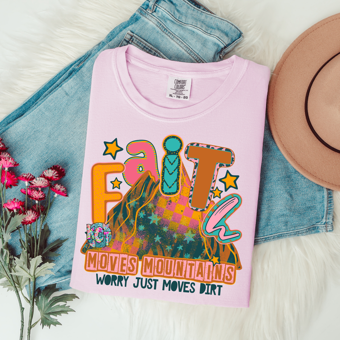 Faith moves moutains DTF