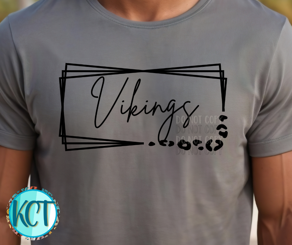 Vikings Rectangle Leopard PNG