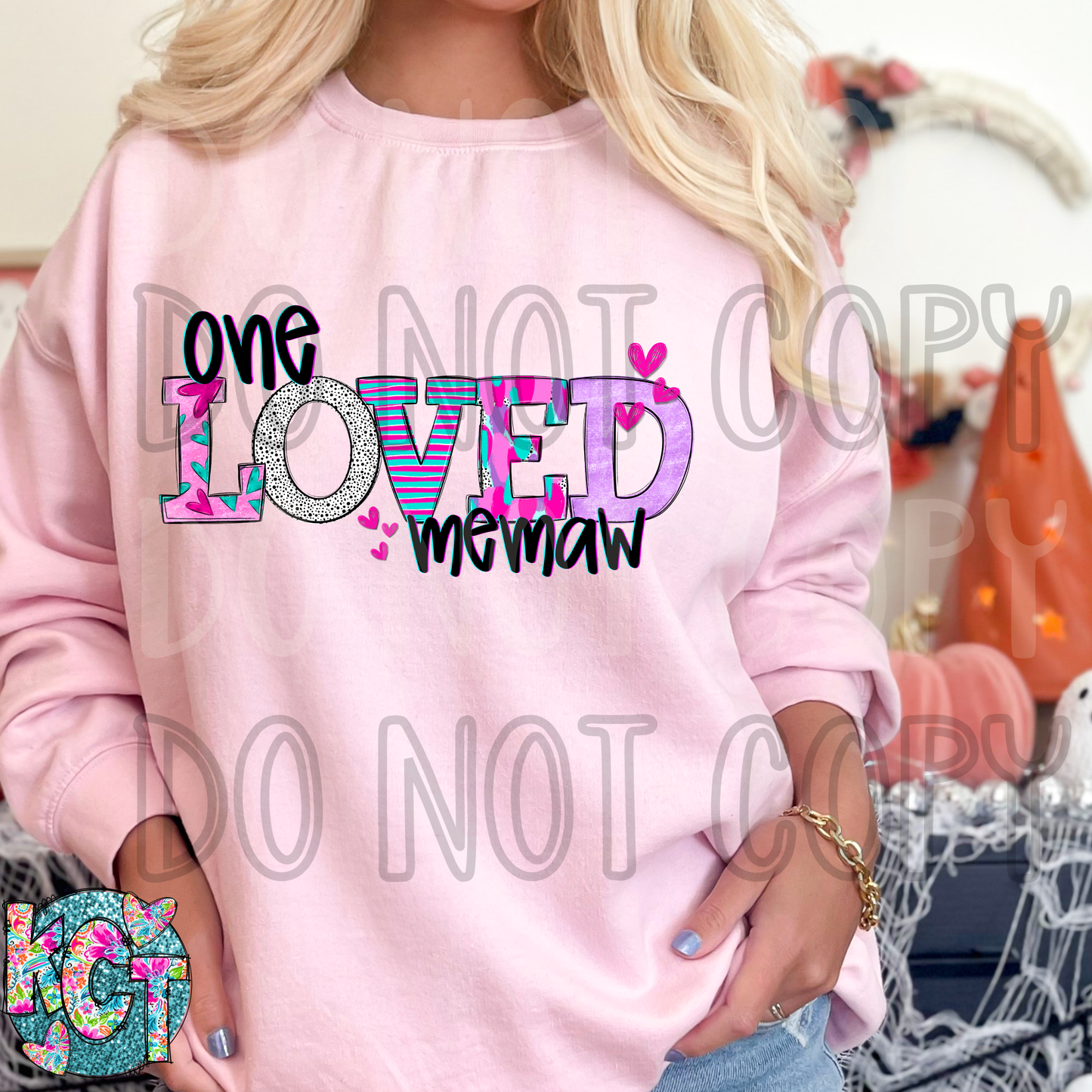 One Loved MeMaw DTF