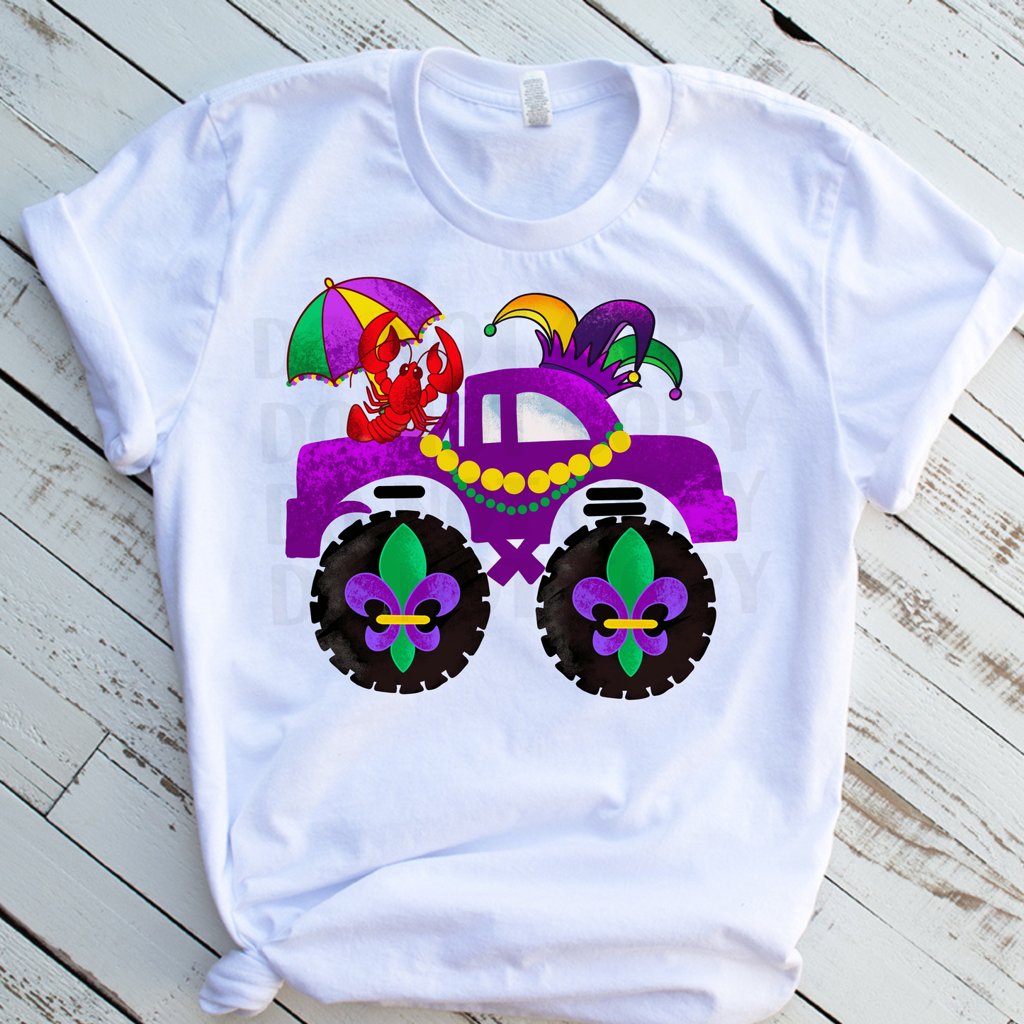 Mardi Gras Truck DTF