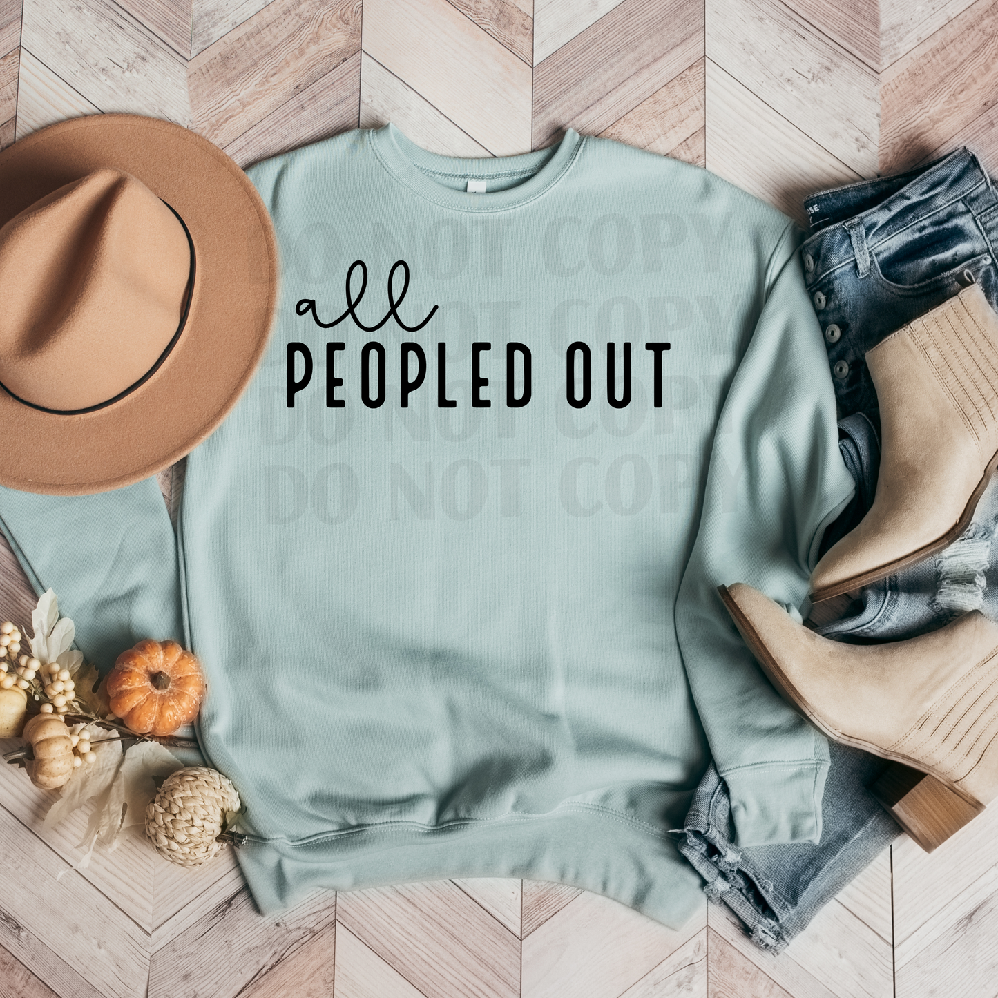 All Peopled Out DTF