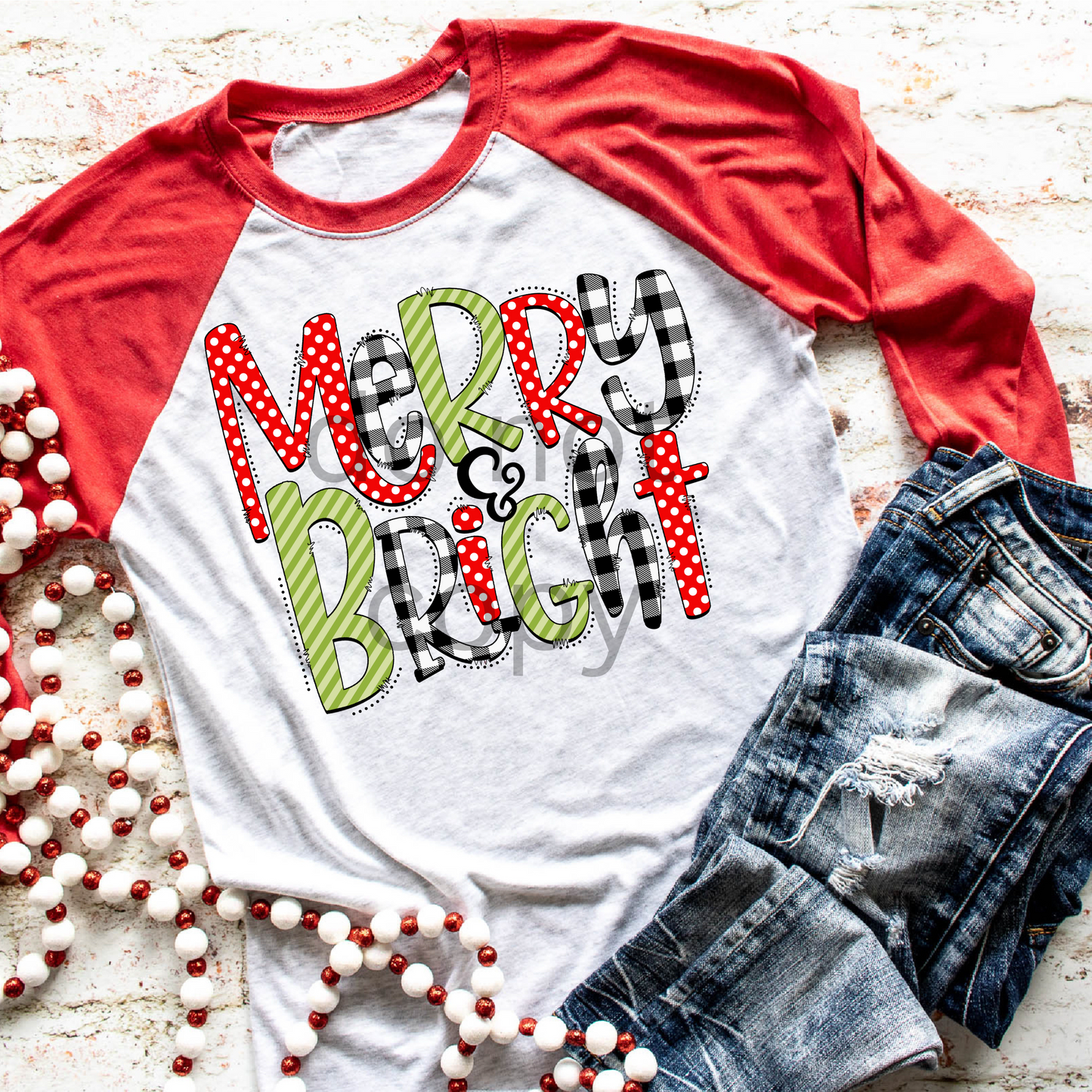Merry and Bright DTF