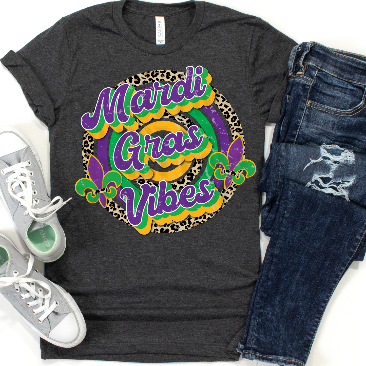 Mardi Gras Vibes DTF