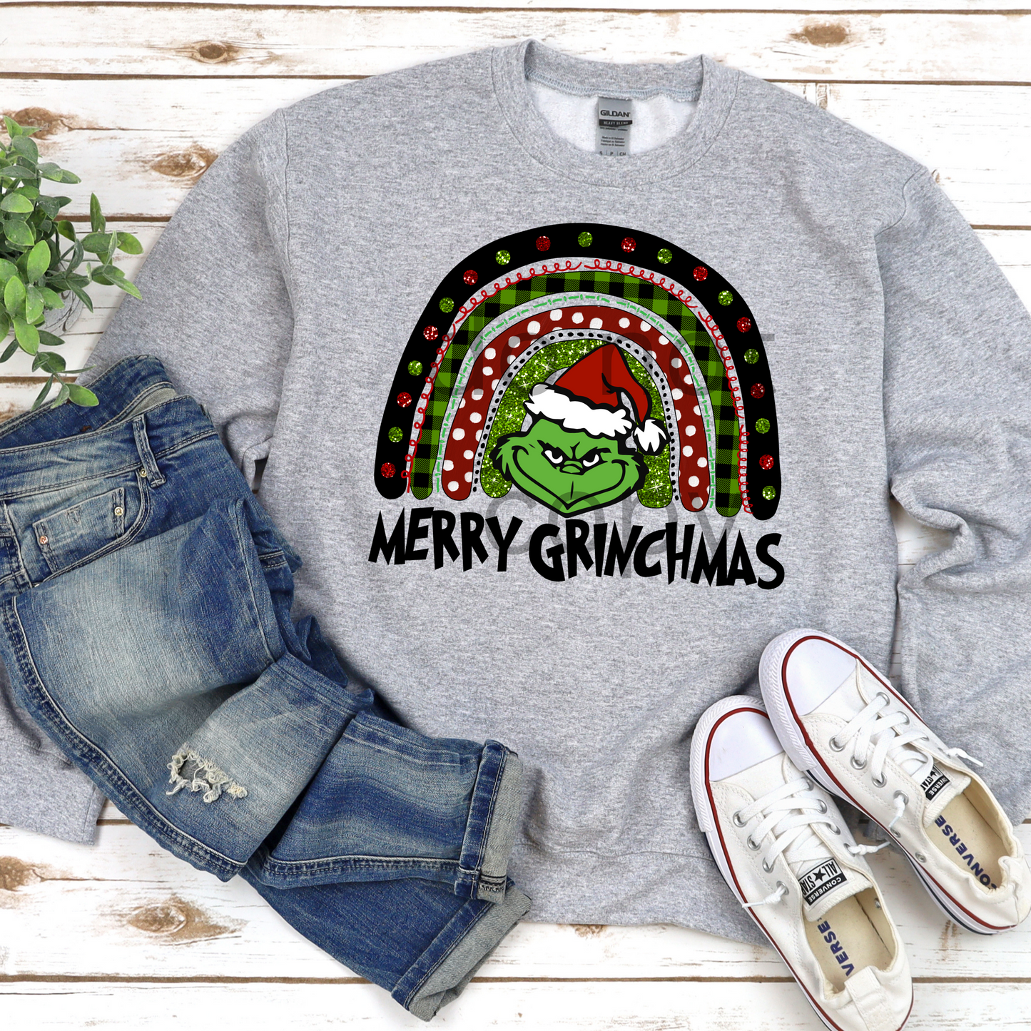 Merry Christmas (Rainbow) DTF