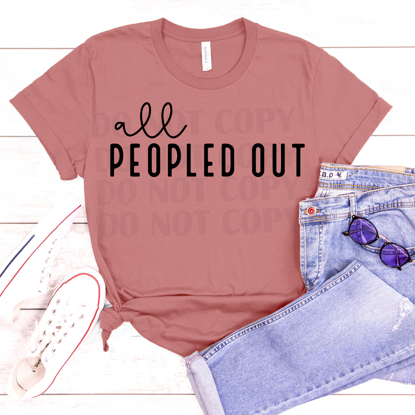 All Peopled Out DTF