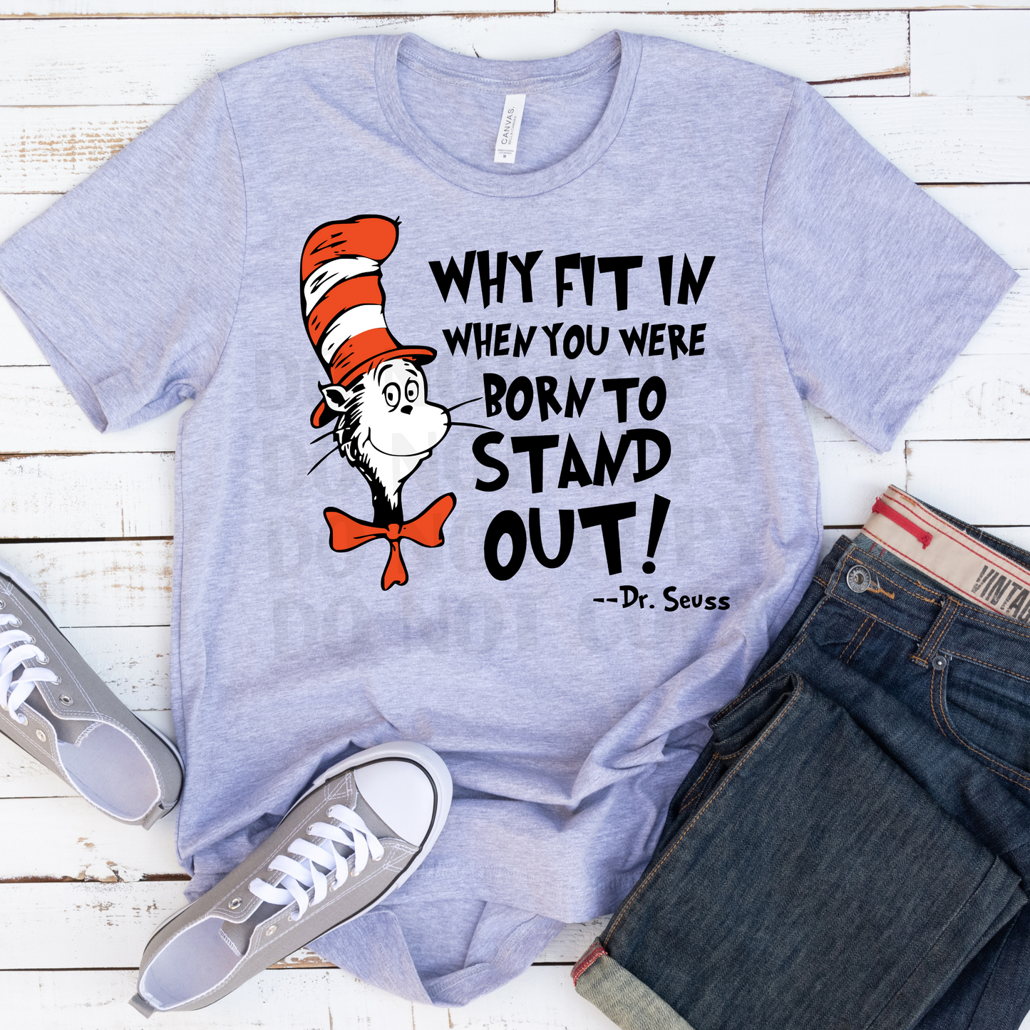 Why fit in when you were born to stand out DTF