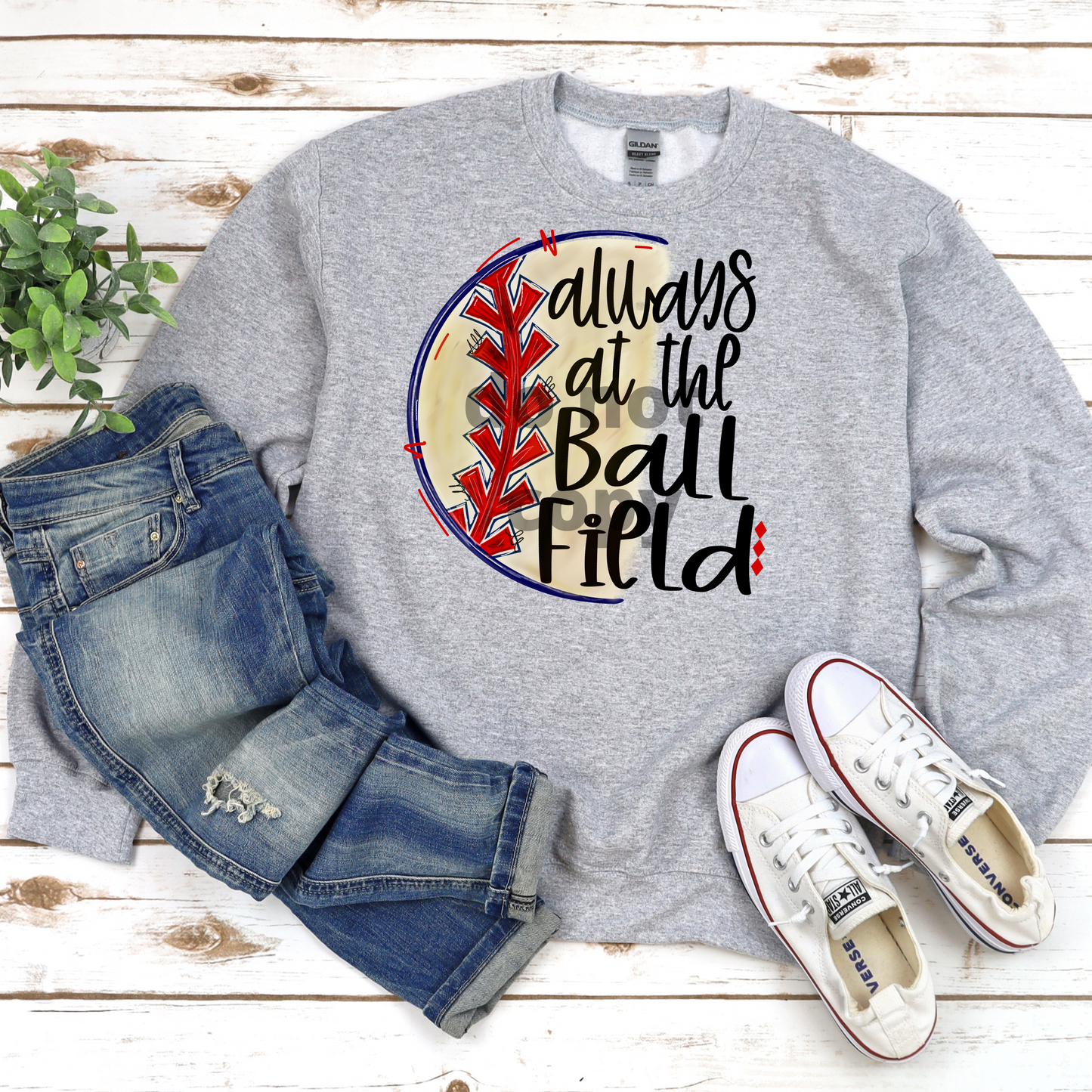 Always at the ballfield (Baseball) DTF
