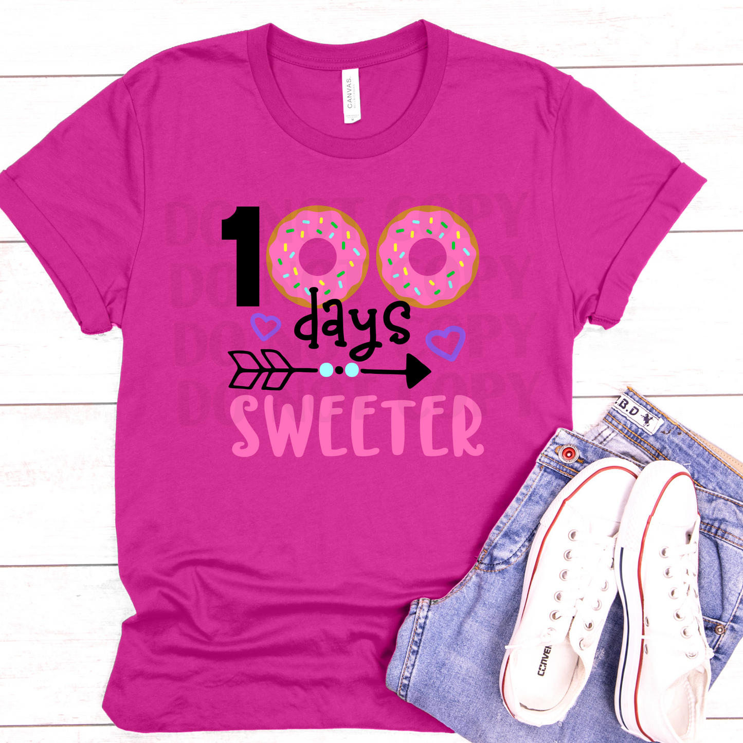 100 Days Sweeter DTF
