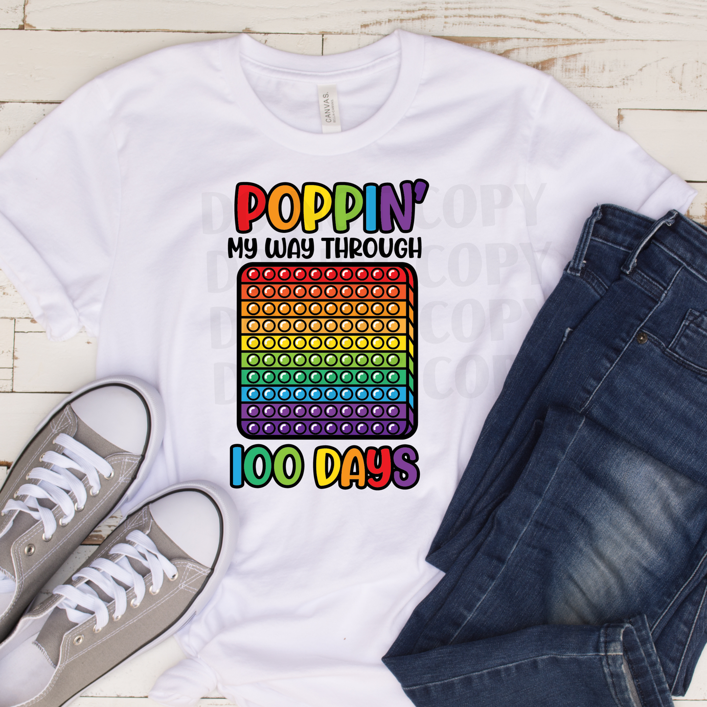 Poppin' my way through 100 Days DTF