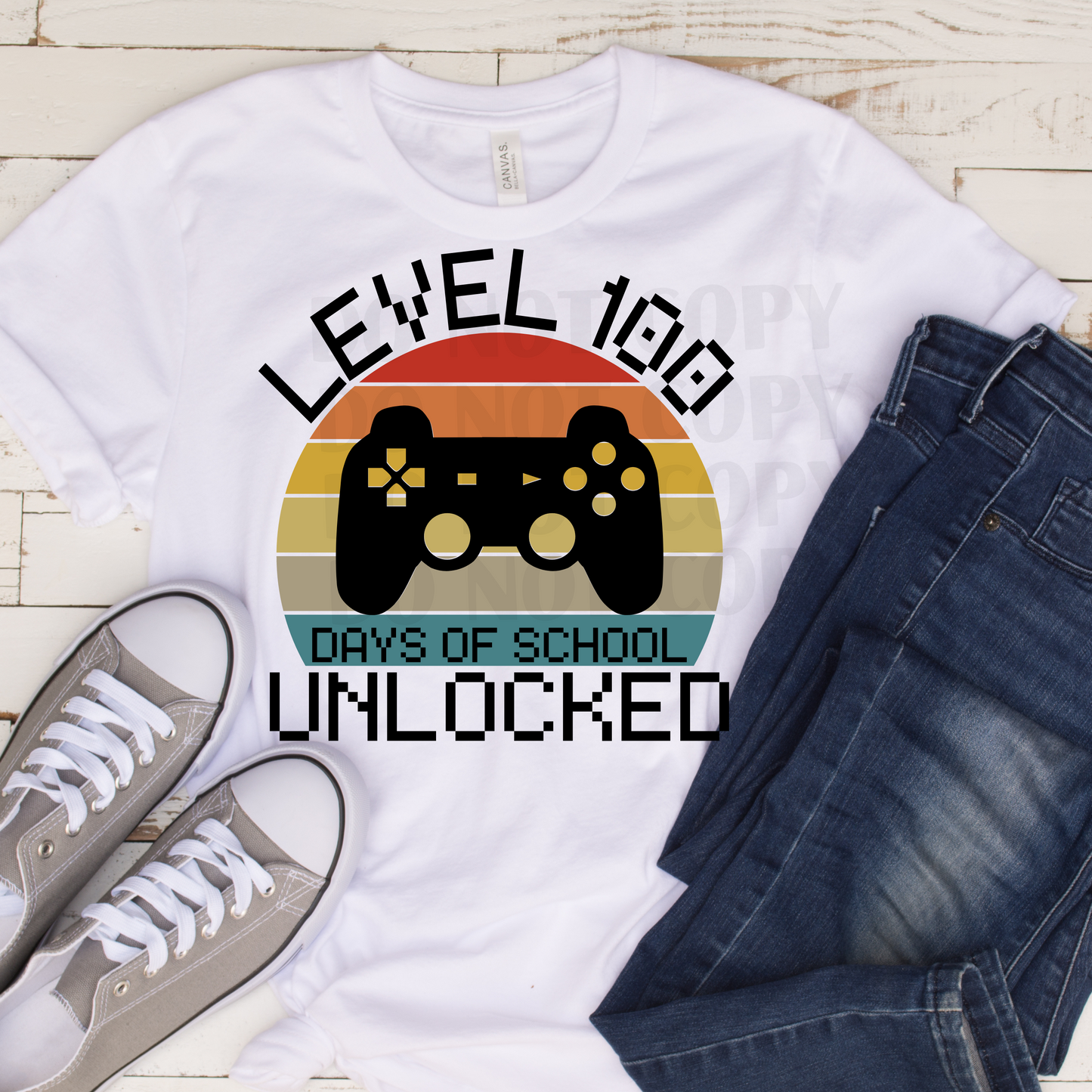 Level 100 Unlocked DTF