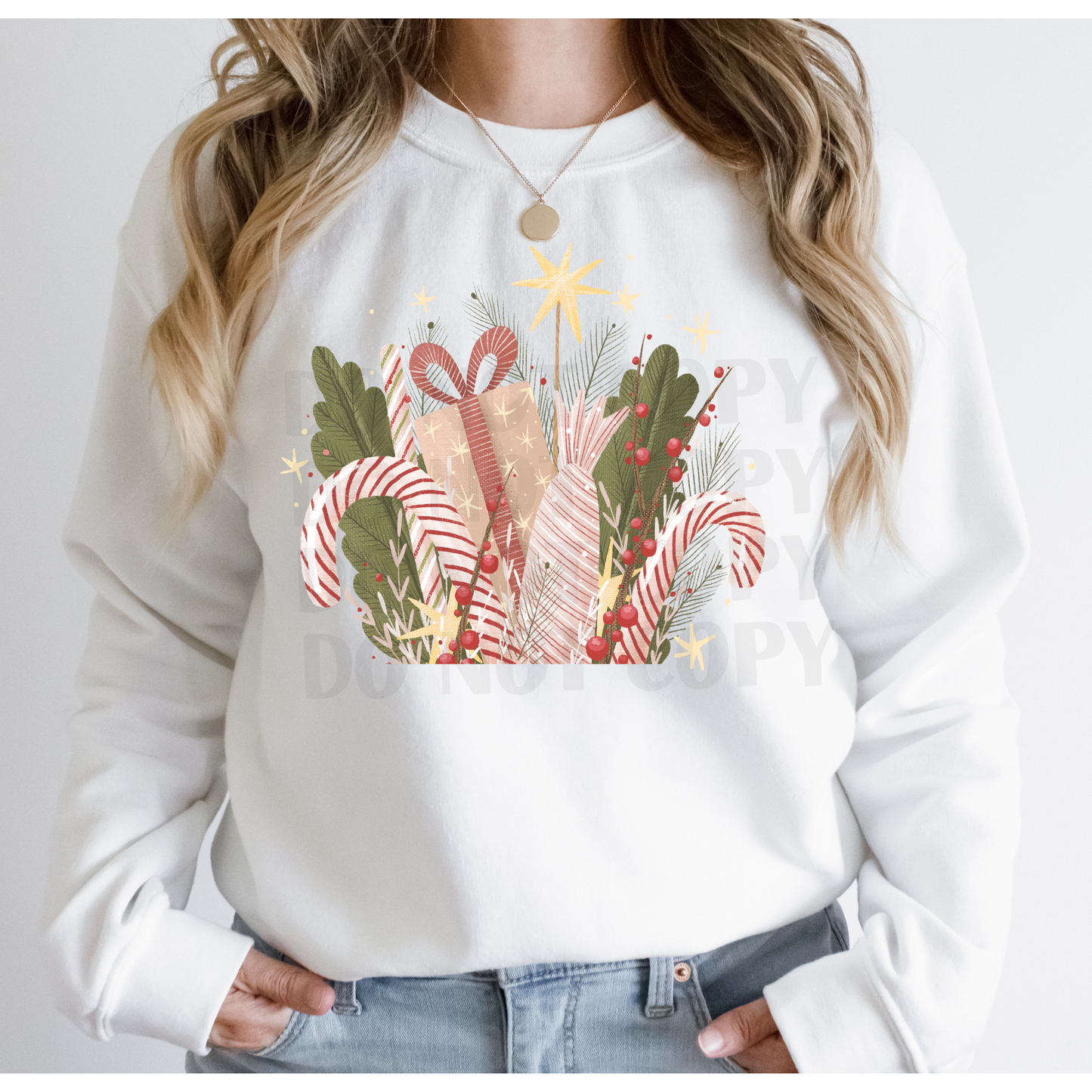 Candy Cane Christmas DTF