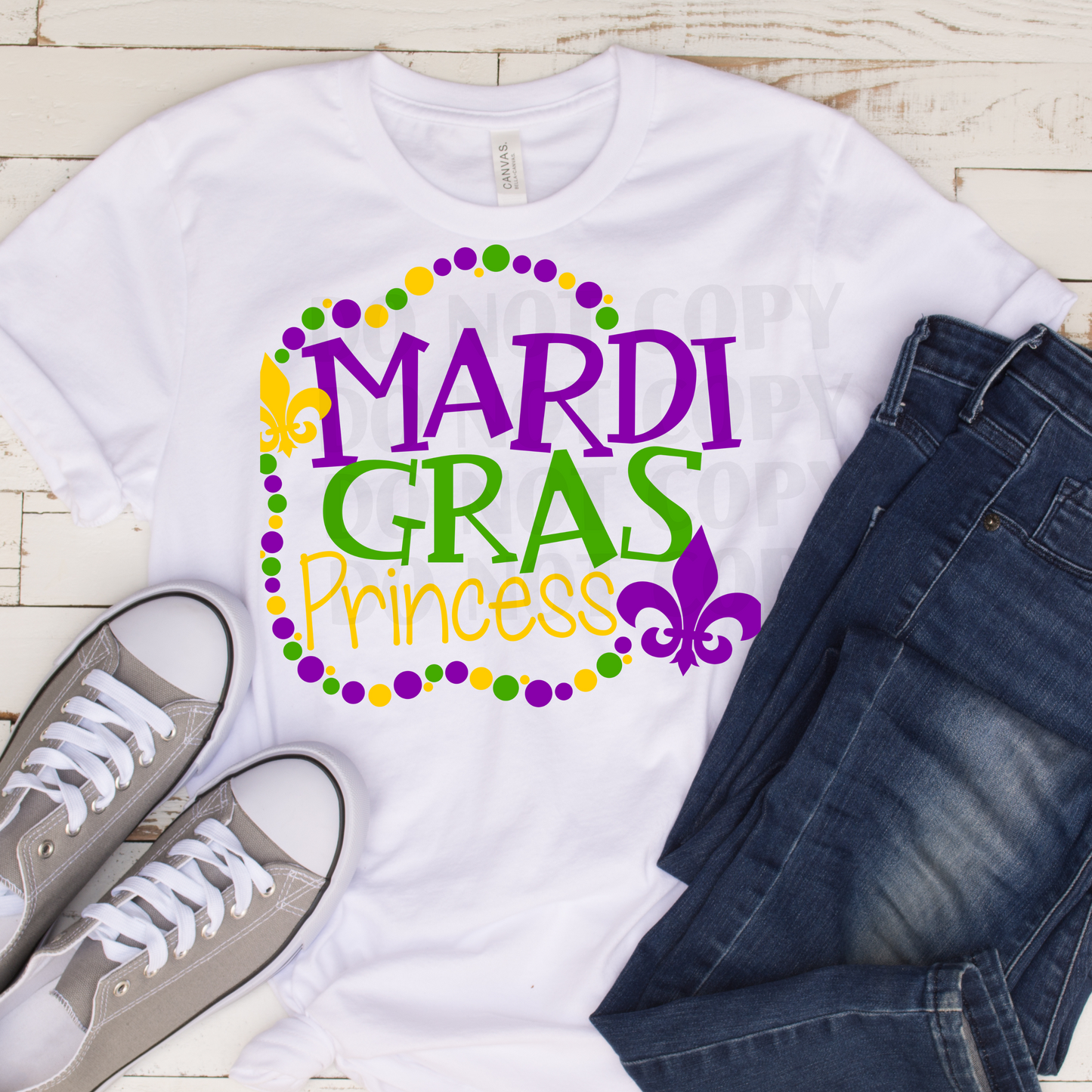 Mardi Gras Princess DTF