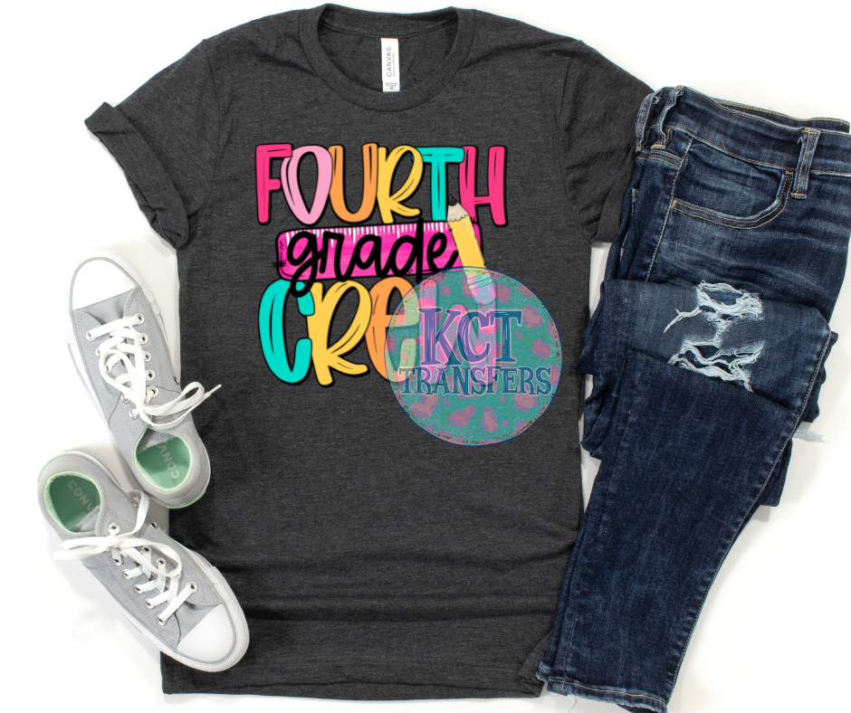 Fourth Grade Crew DTF