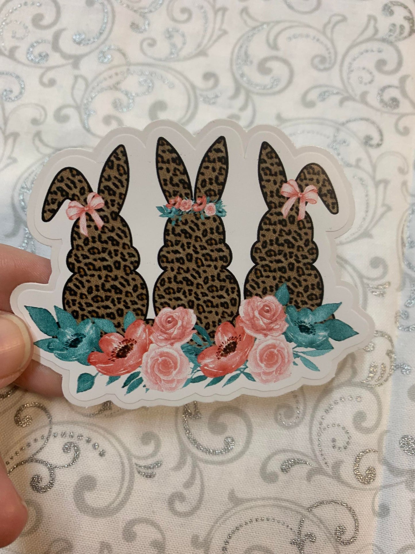 3 Leopard Bunnies DC