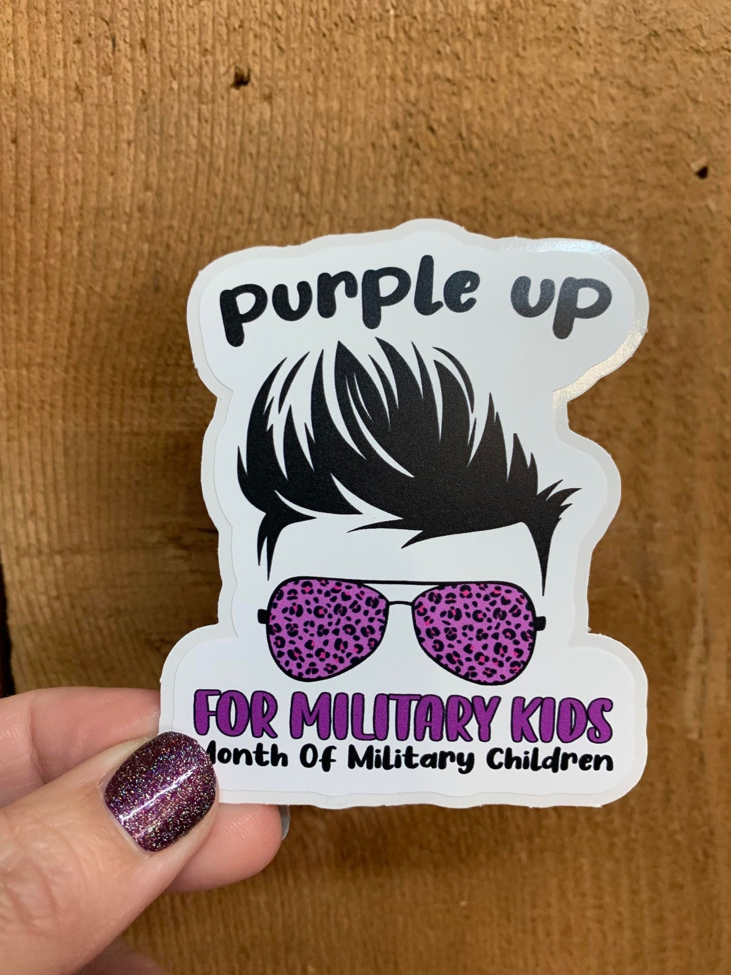 C12 Purple Up, Military Kids, Boy DC