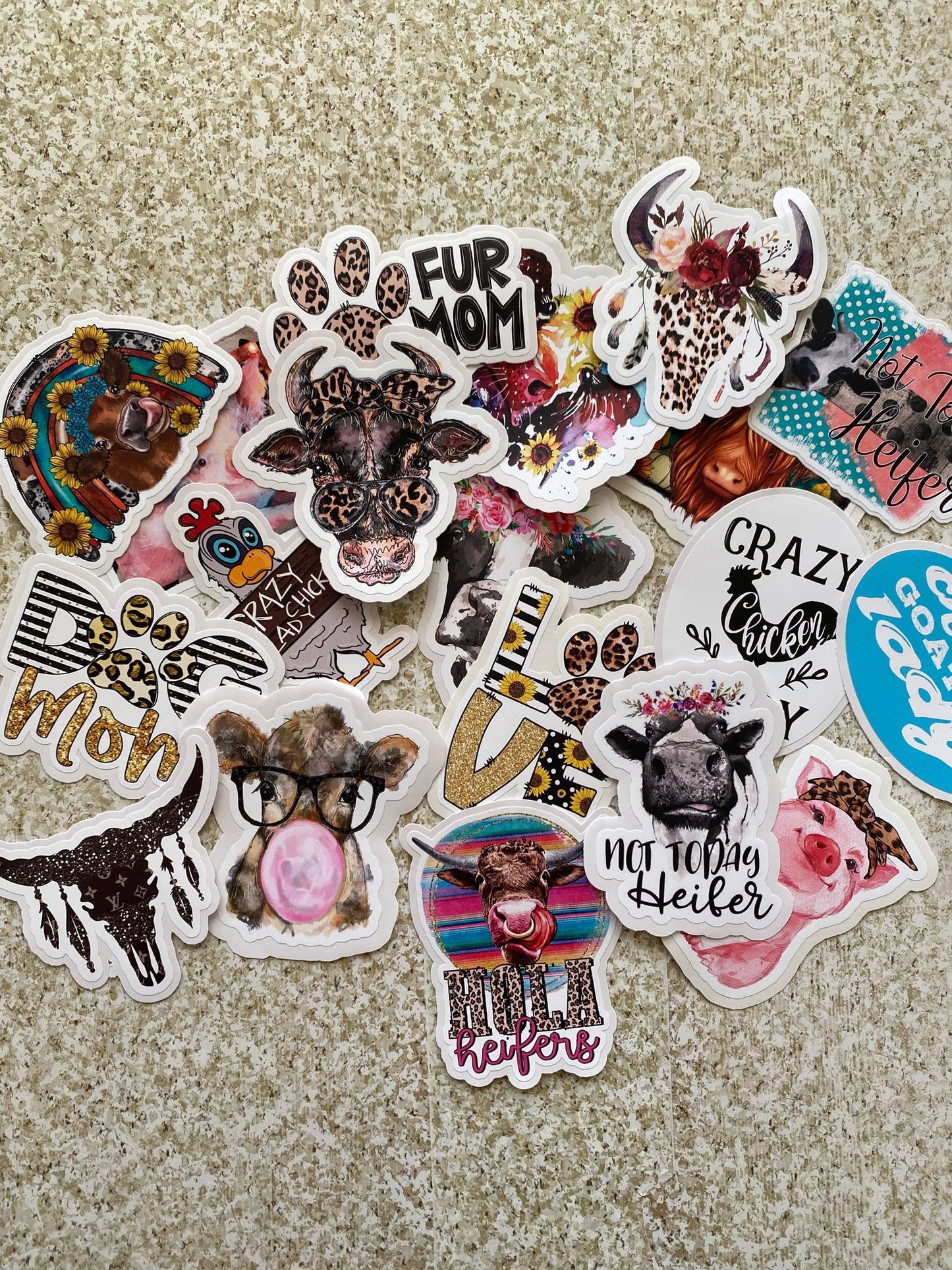 Animal DC sticker Bundle 50count