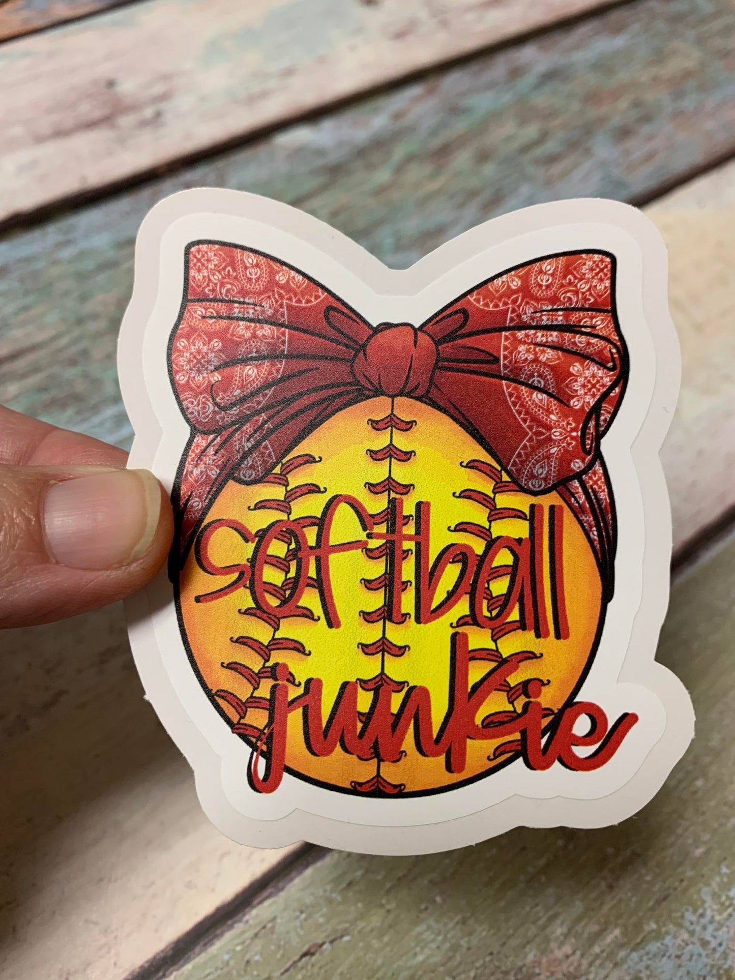 SP25 Softball Junkie (Bandana Bow) DC