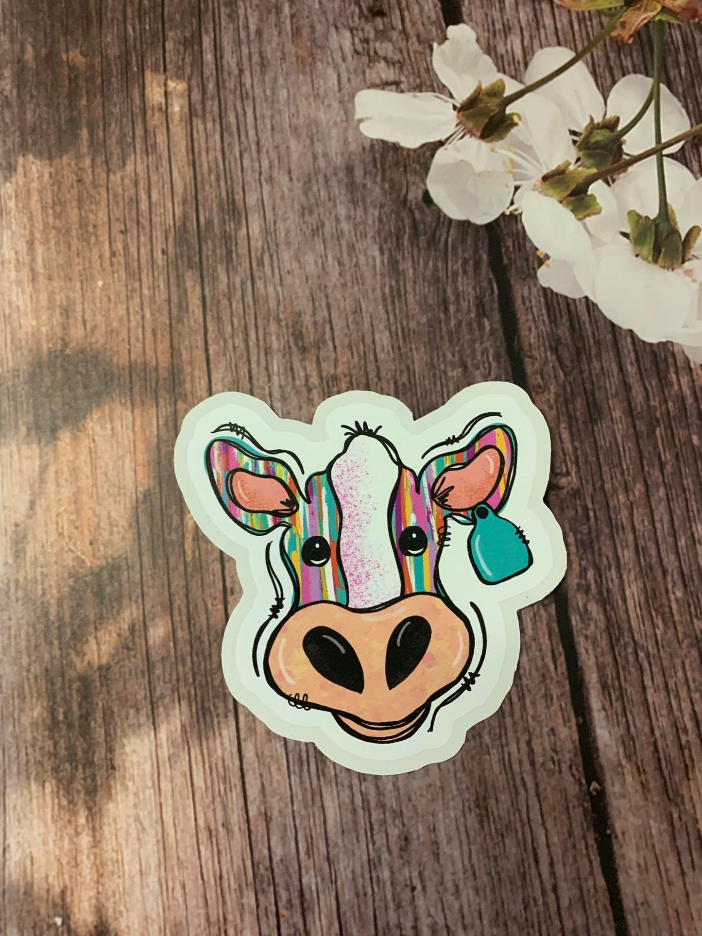 A26 Cute Pastel Cow DC