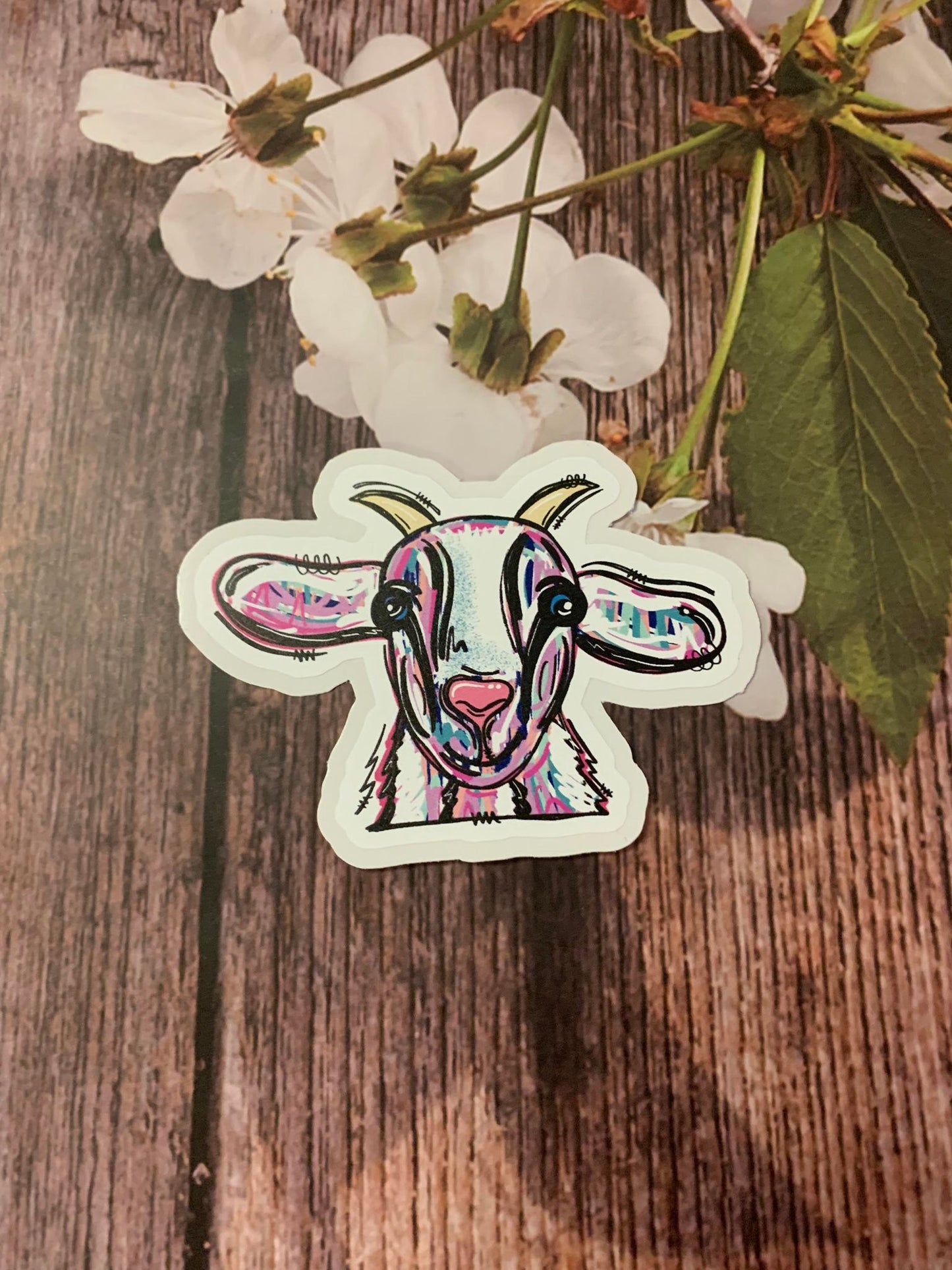 A25 Cute Pastel Goat DC