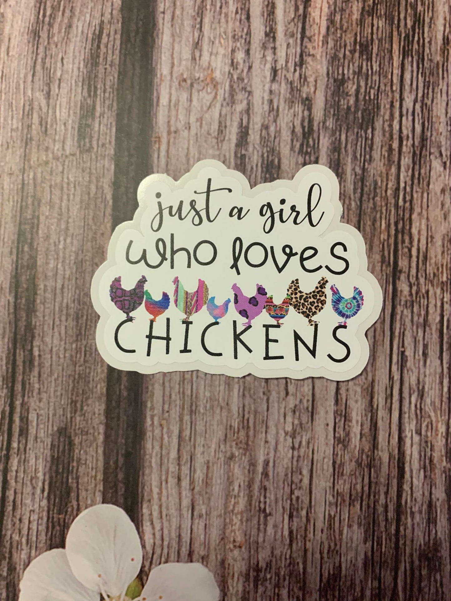 A19 Just A Girl Who Loves Chickens DC