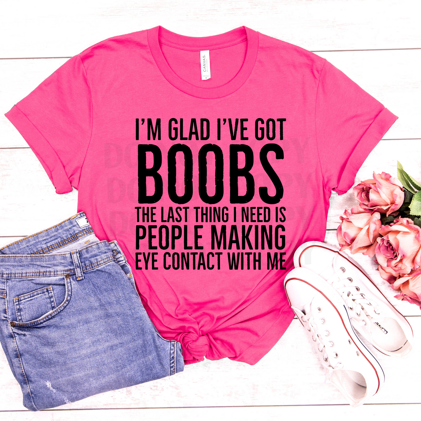 I'm glad I've got boobs DTF