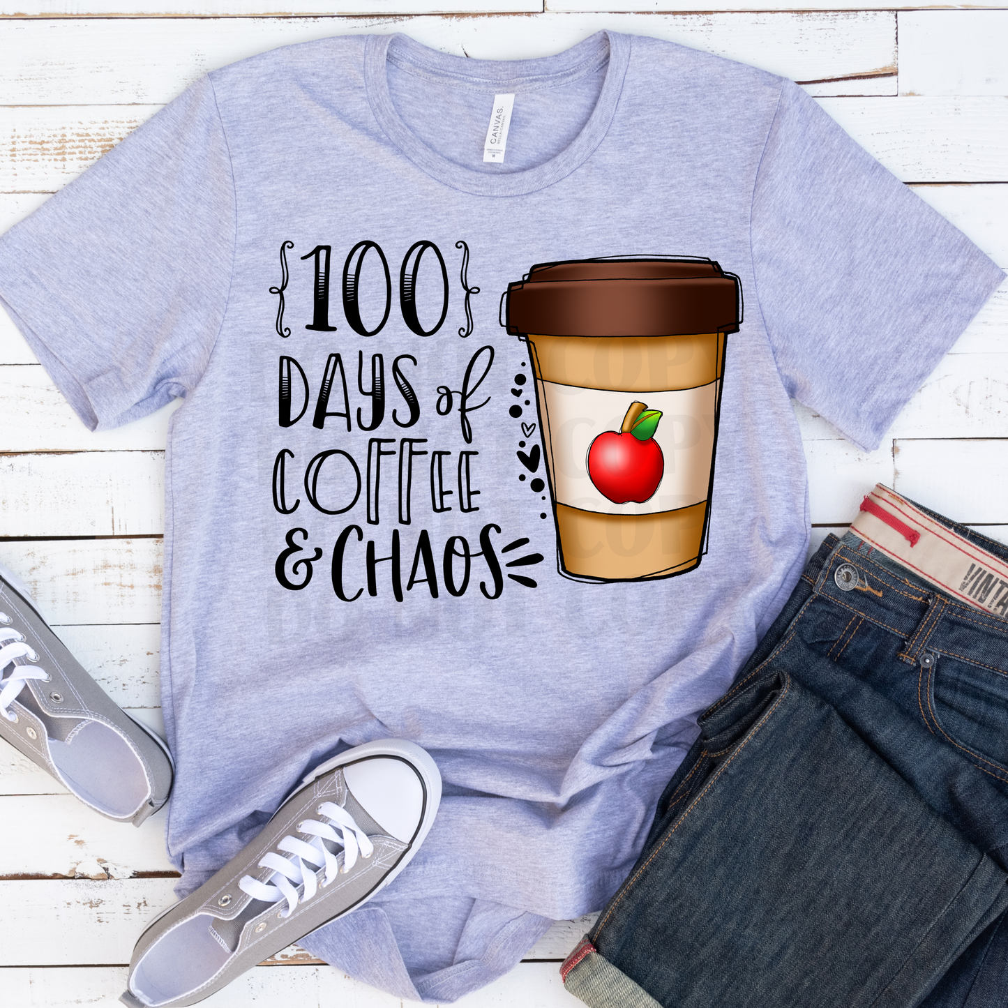 100 Days of Coffee and Chaos DTF