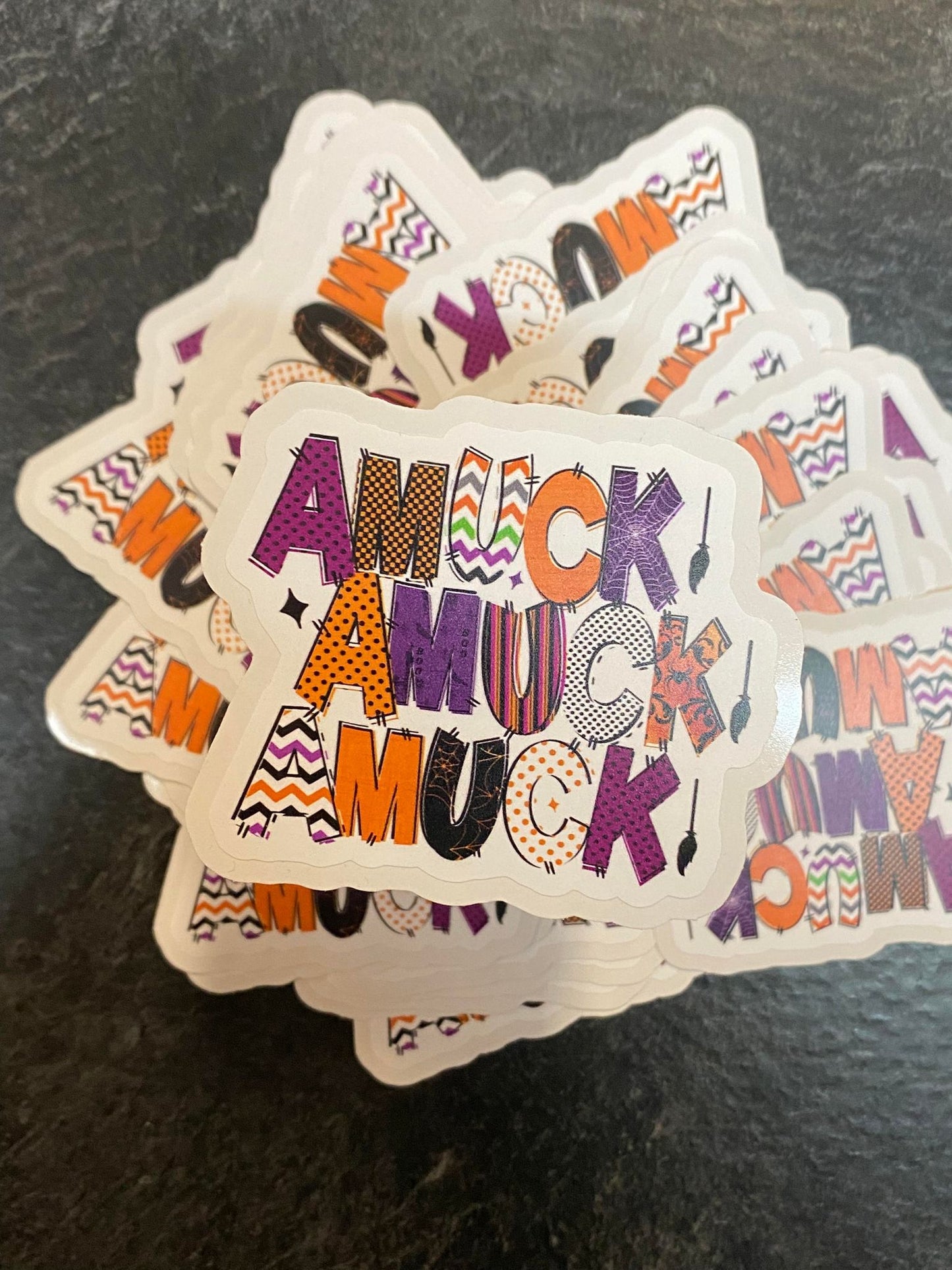 Amuck Amuck Amuck diecut