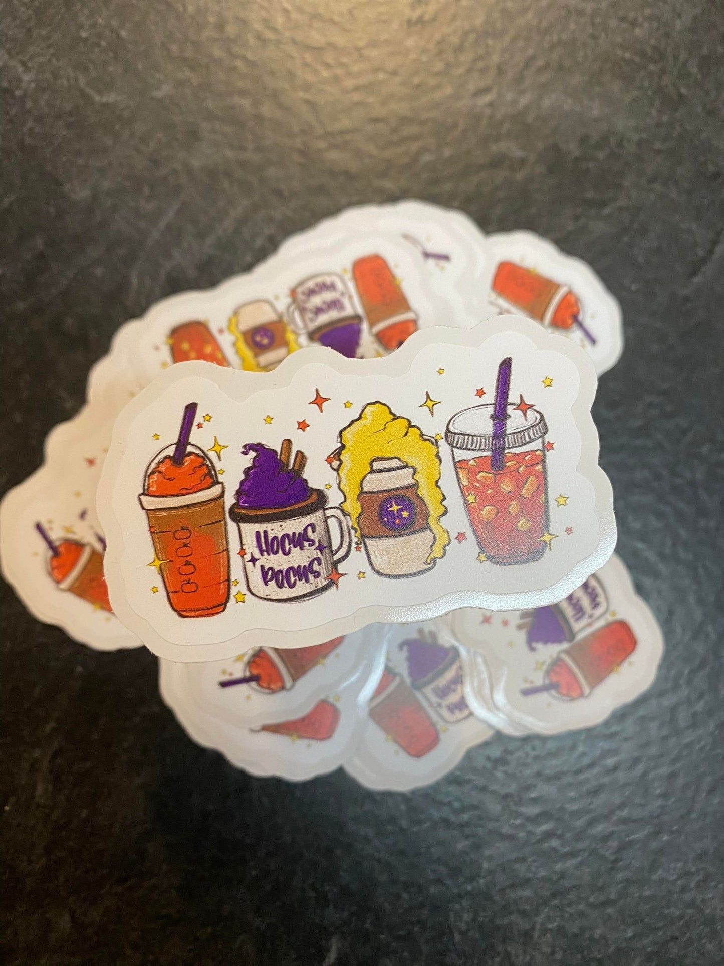 Witchy Coffees diecut