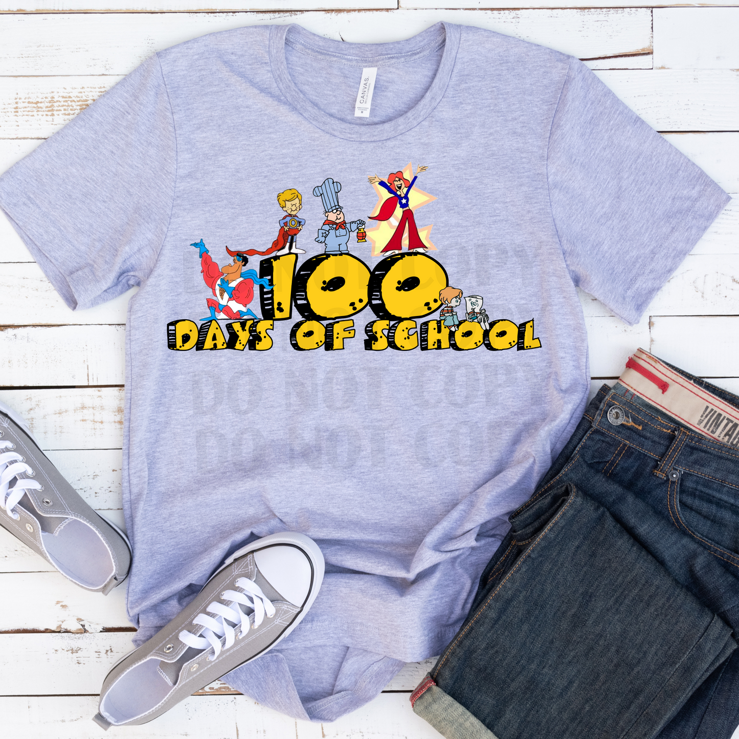 100 Days of School DTF