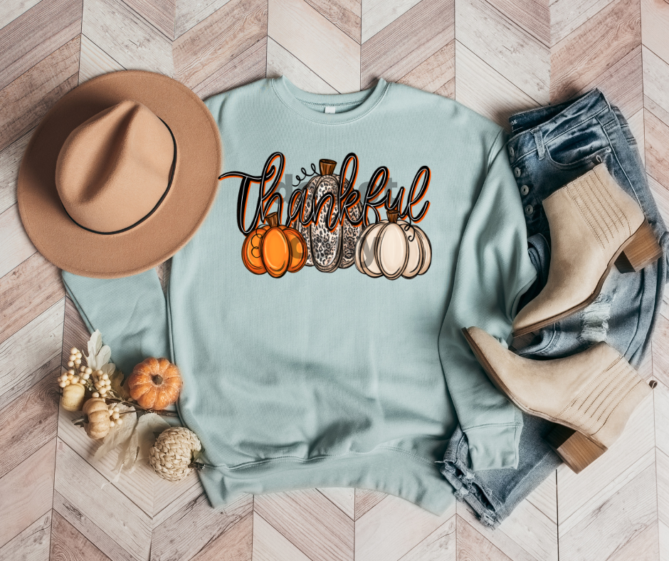 Thankful (3 Pumpkins) DTF