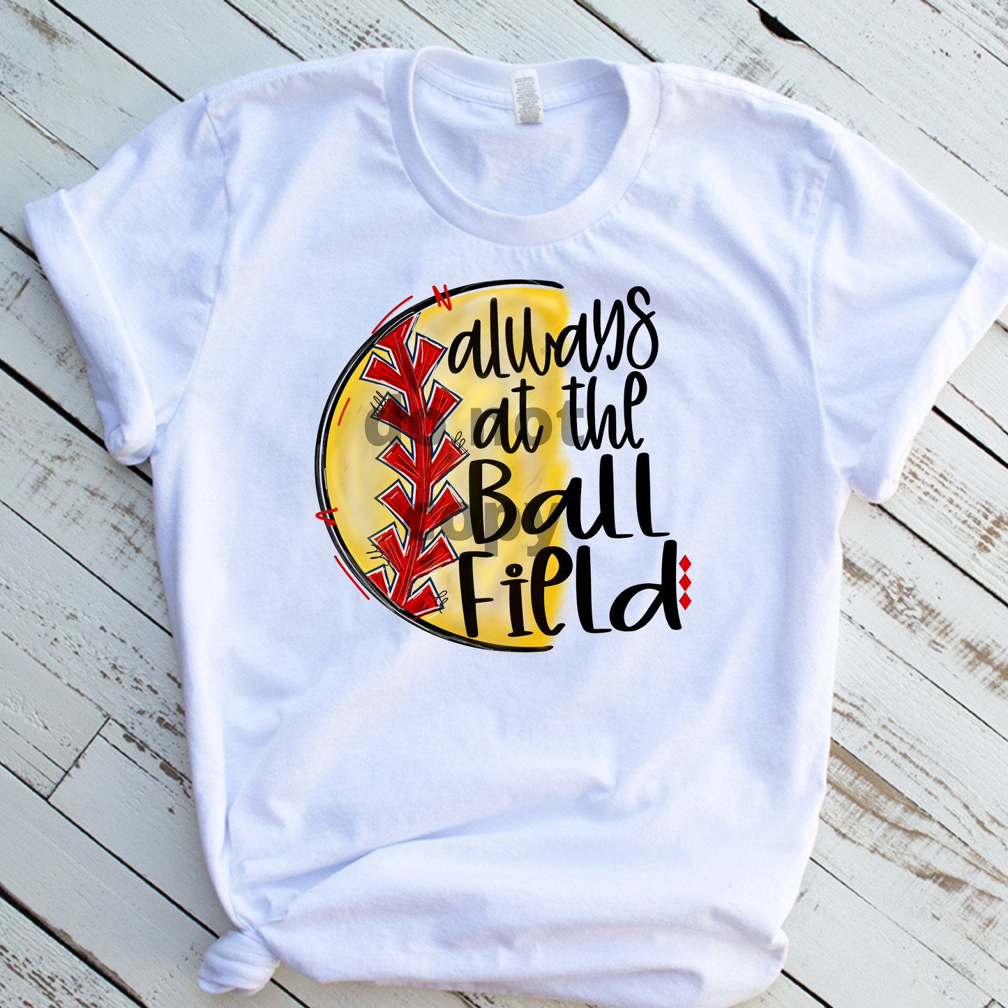 Always at the ballfield (Softball) DTF