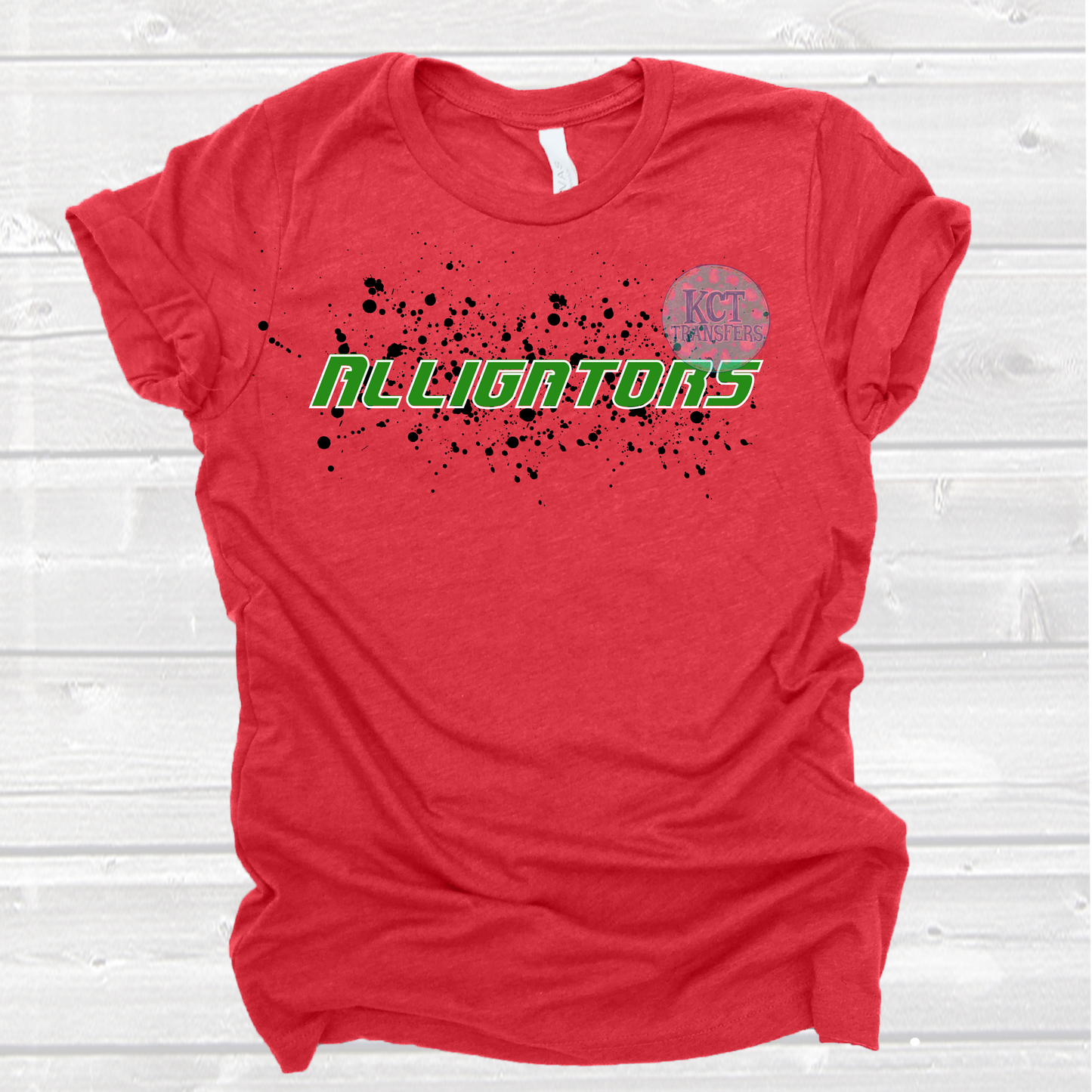 Alligators (splatter) DTF