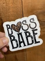 P16 Boss Babe diecut