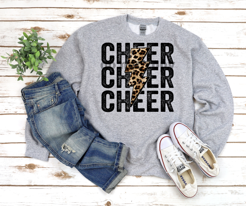 Cheer Lightning DTF