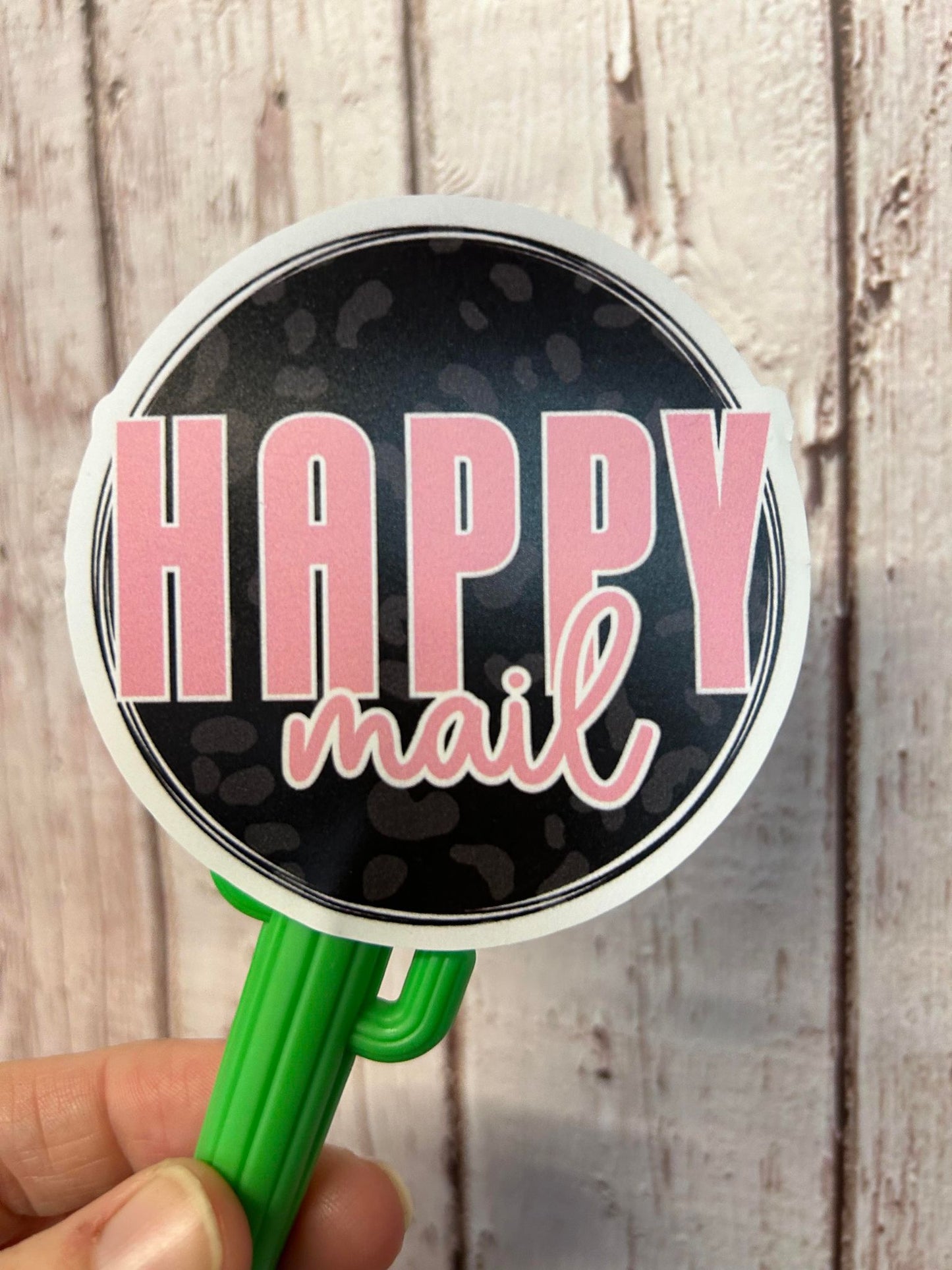 Happy Mail (Black Leopard)