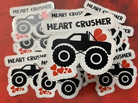 Heart Crusher diecut