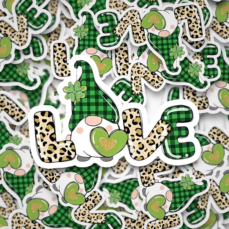 DC St. Patty’s Love Gnome DieCut
