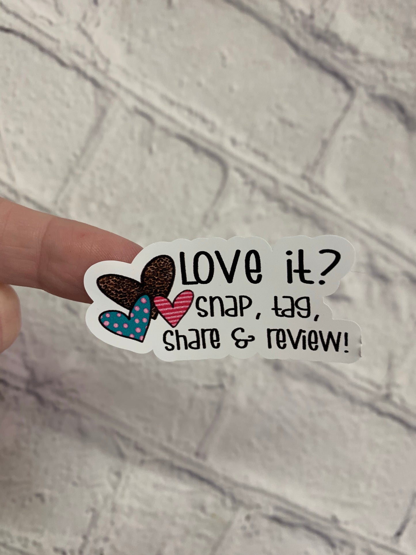 Love it? Snap tag share stickers