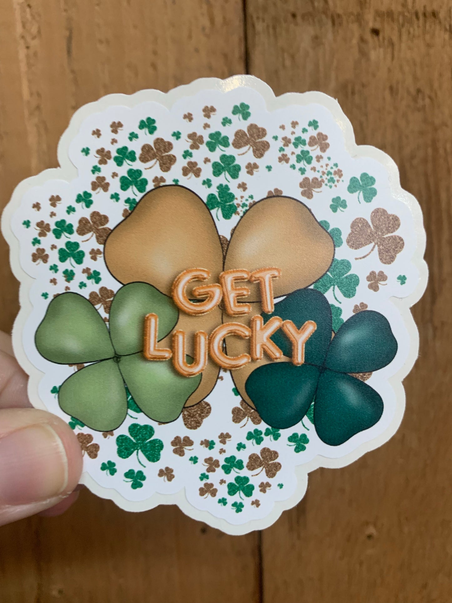 St. Patty’s Clover Get lucky DieCut