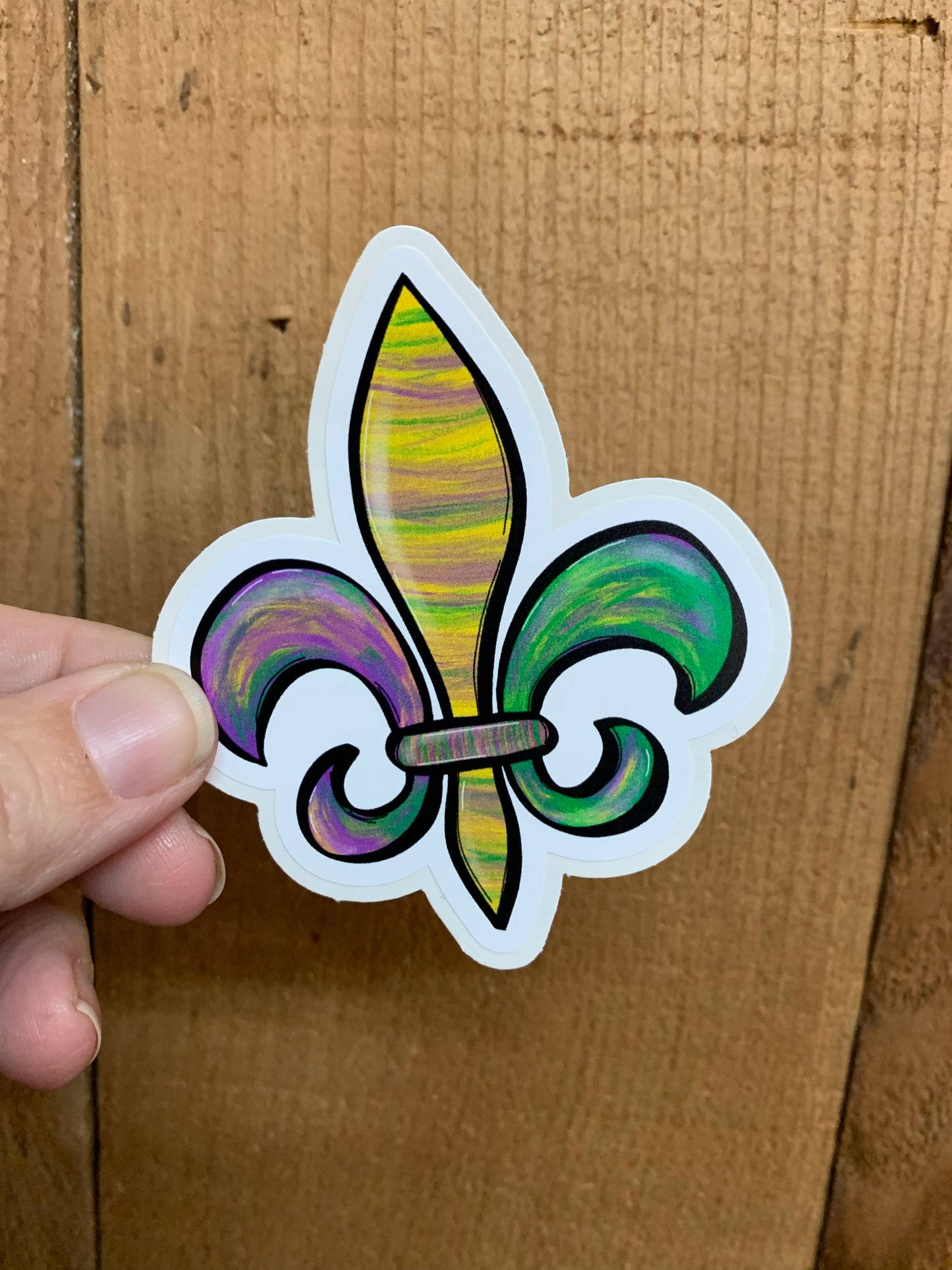 DC Mardi Gras Fleur de Lis