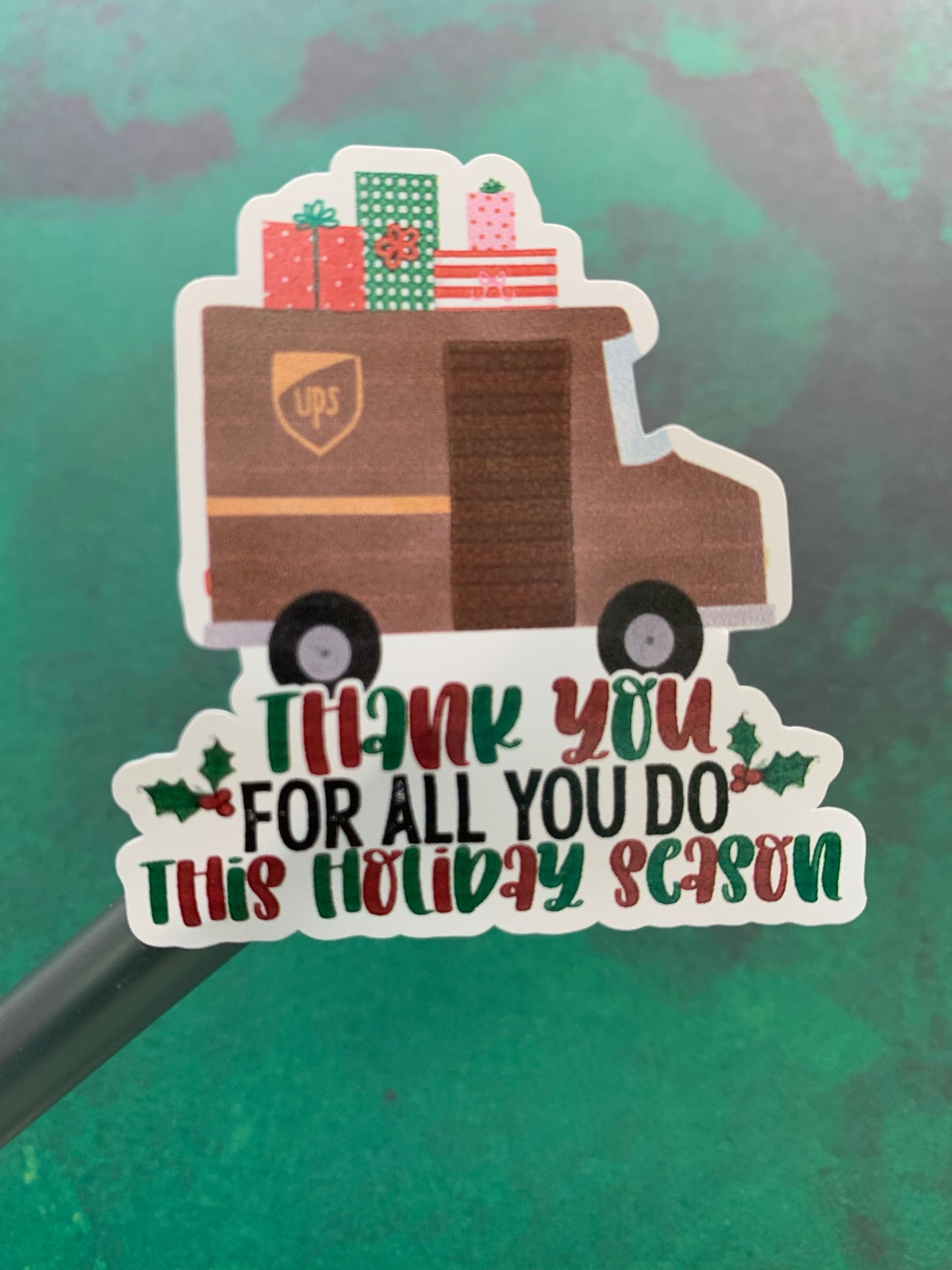 Thank you UPS Christmas