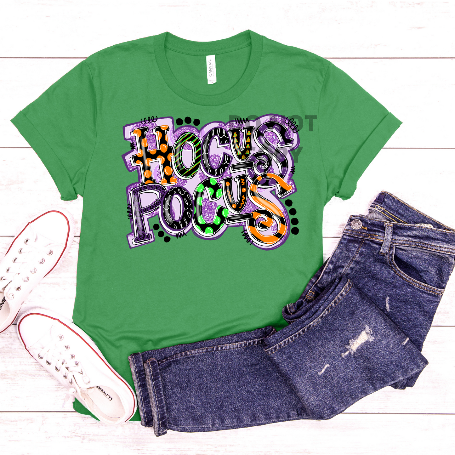 Colorful Magic Words DTF