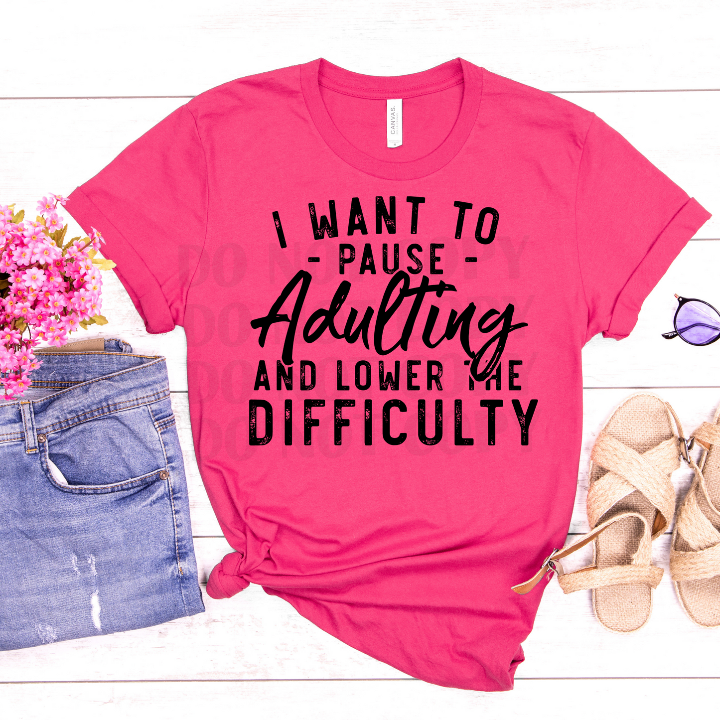 I want to pause Adulting and lower the difficulty level DTF