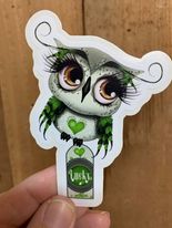 St. Patrick's Day Owl diecut