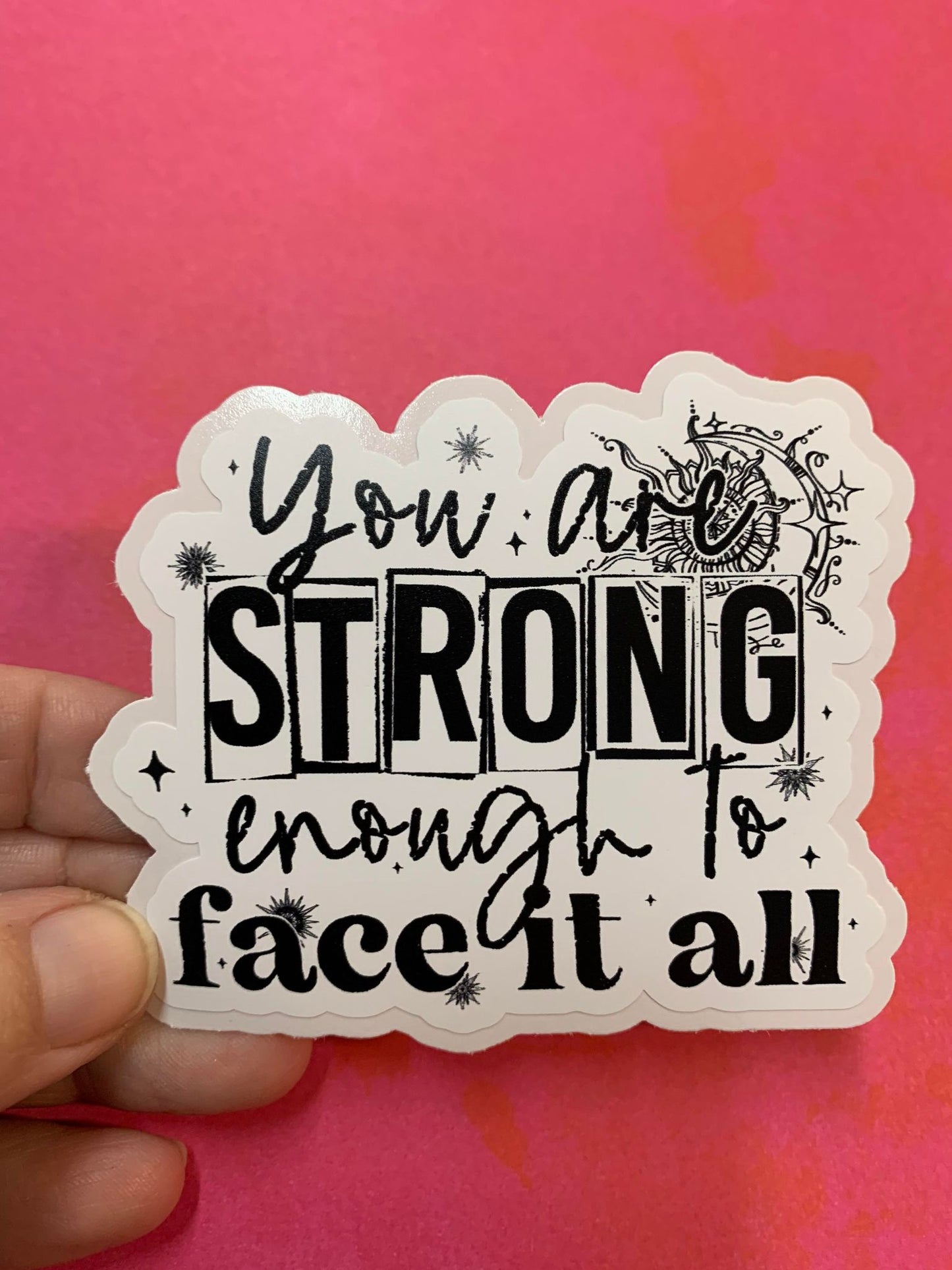 MH06 You Are Strong Enough To Face It All DC