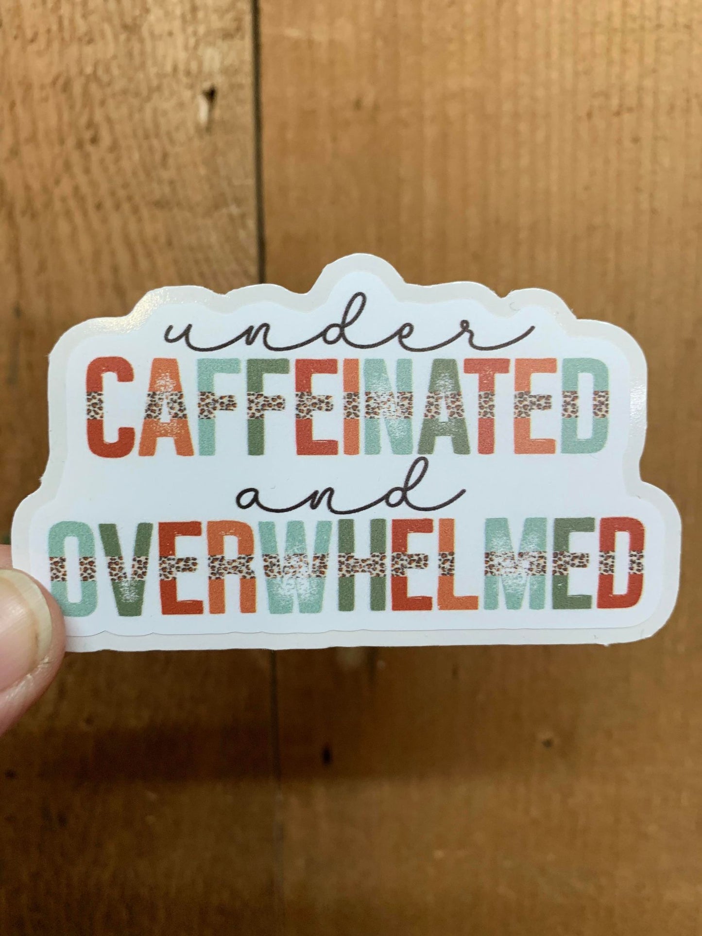 S20 Under Caffeinated and Overwhelmed DC