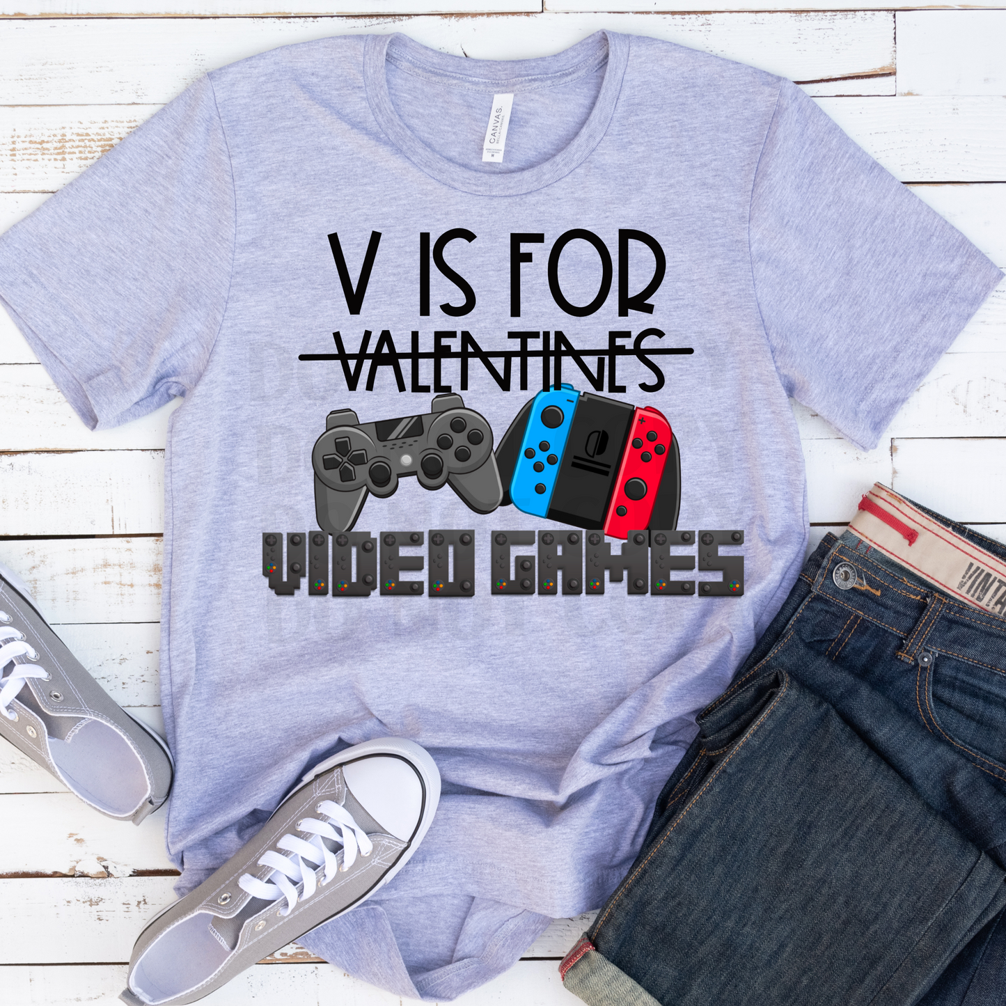 V is for video games DTF