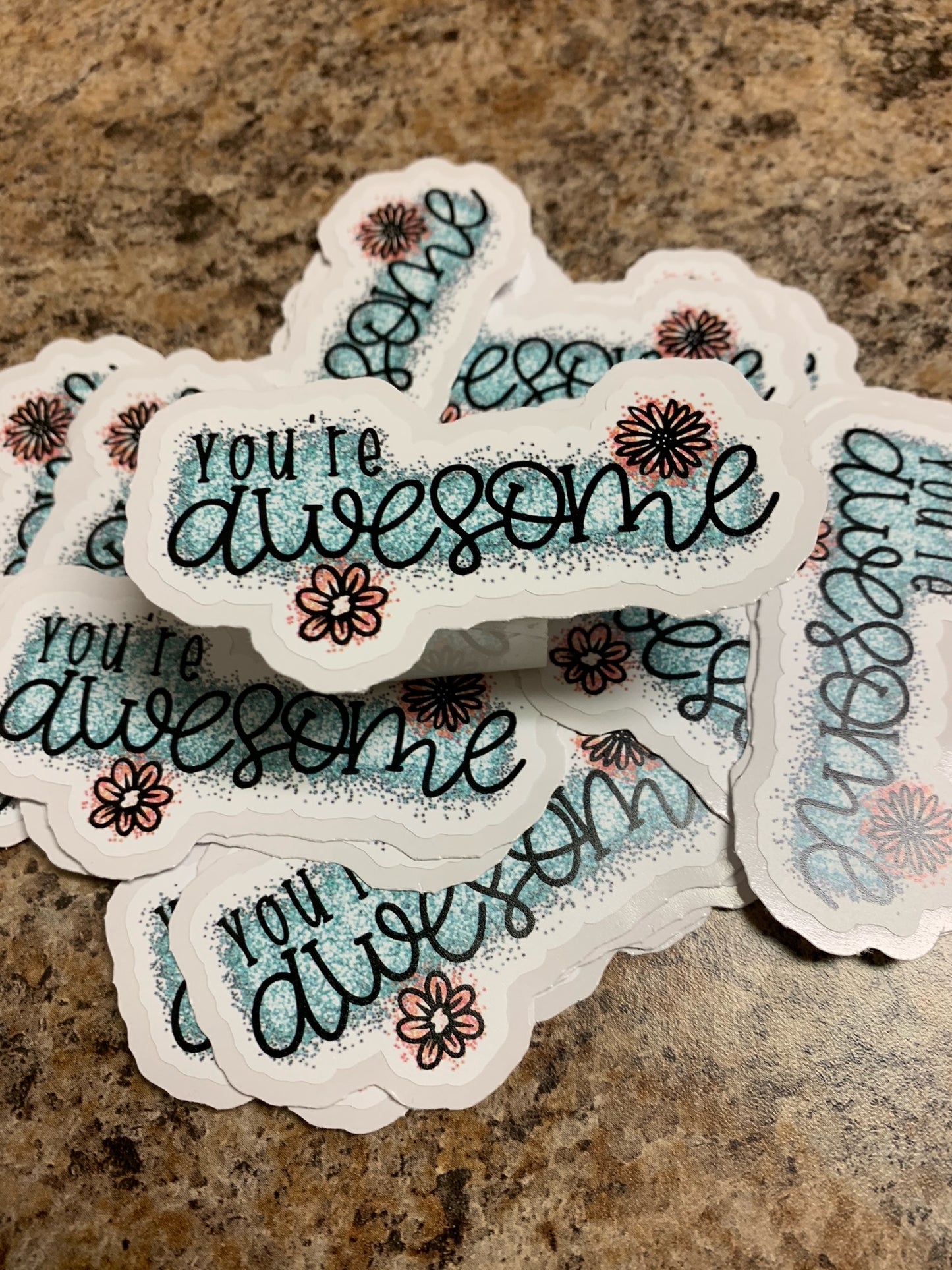 MH01 You're Awesome diecut